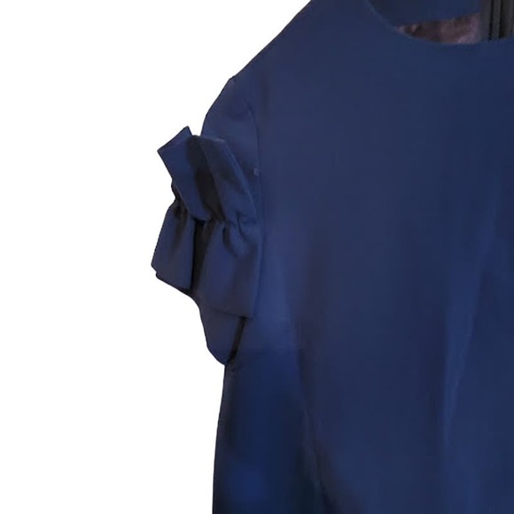 FRAY I.D. - Blue ruffle sleeve dress - size 1 - Picture 5 of 9